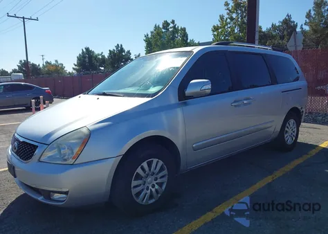2014 Kia Sedona Lx from USA, damaged, VIN KNDMG4C74E6551694